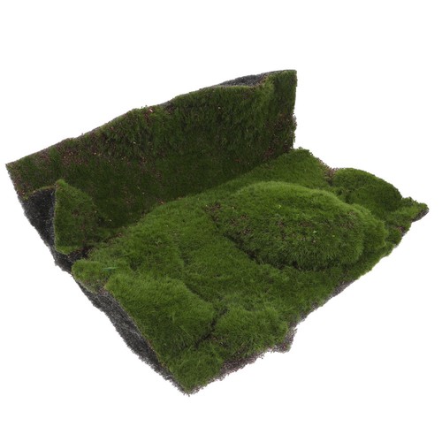 Miniaturas simuladas para casa de muñecas de césped artificial de musgo para césped - Imagen 6 de 12