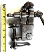 Ornate Jeweler Blacksmith Coppersmith Cobbler Watchmakers Bench Vise 2-1/2” Wide