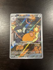 Team Rocket's Raticate - 202 Illustration Rare IR Pokemon DRI Destined Rivals NM