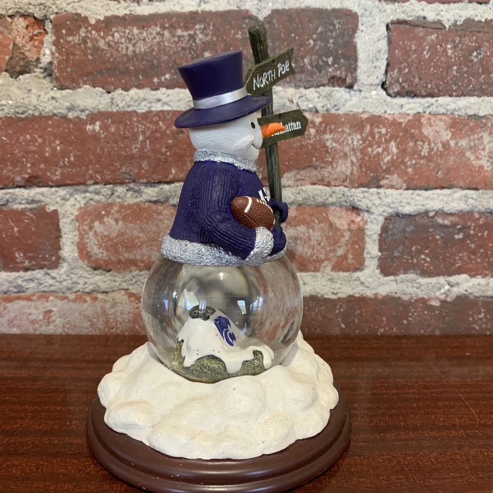 Globo de Neve KANSAS STATE UNIVERSITY -MEMORY COMPANY 1ª Série Limitada - Imagem 3 de 4