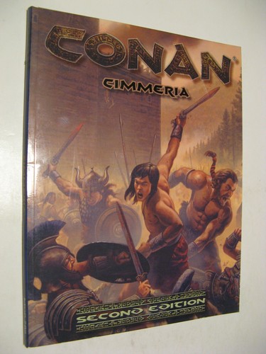 Cimmeria Conan the Roleplaying Game 2nd Edition fantasy rpg Mongoose D&D - Picture 1 of 2