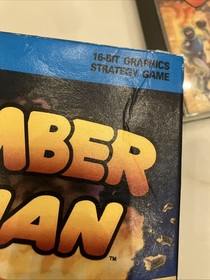 Bomberman Turbografx 16 CIB Complete w Box, Case HU Card & Manual Tested TG 16