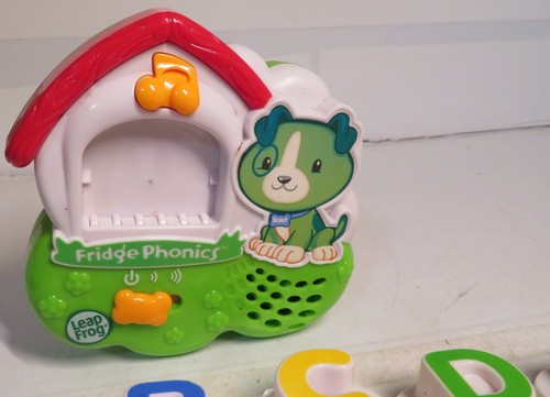 Leap Frog Fridge Phonics Scout Dog w/Cap Letters Electronic Magnetic INComplete - Picture 3 of 19