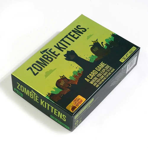 Zombie Kittens Juego de Cartas Divertido Juego Familiar Noche para Niños Adolescentes Adultos 2-5 Jugadores - Imagen 5 de 28
