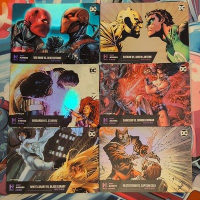 6cd Full Head To Head Vs. Foil Set DC 2023 Chapter 3 Physical Cards Mint Bundle