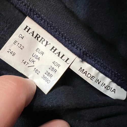 Harry Hall Sovereign Riding Breeches Womens 28 Equestrian Pants Blue - Picture 7 of 10