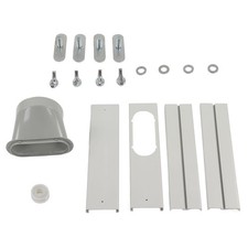 Portable Air Conditioner Window Kit Upgraded Seamless Adjustable AC Unit Window