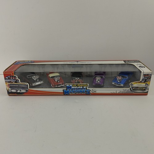 Muscle Machines Diecast 1:64 The Original Muscle Machines 5er Pack Neu in OVP #71184