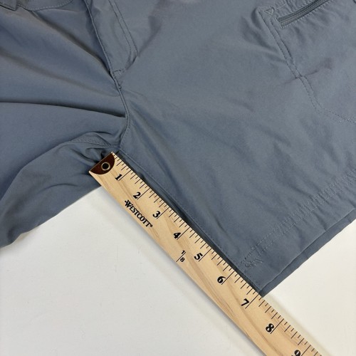 Womens Eddie Bauer Rainier Shorts Size 10 Hiking Plain Back. Zip Pocket - 第 4/11 張圖片