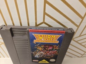 Wurm: Journey to the Center of the Earth Nintendo NES Tested. Great Label