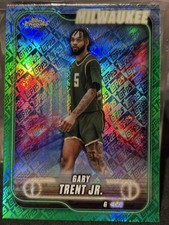 Topps 2024-25 Chrome Gary Trent Jr. #81 Green Milwaukee Bucks Basketball Card