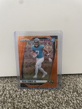 2024 Panini Prizm - Rookies Brian Thomas Jr. #314 Orange Lazer Prizm (RC)
