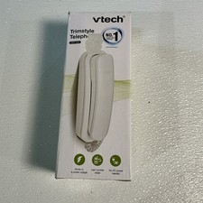 VTech CD1103 Trimstyle Corded Phone White Landline New Open Box