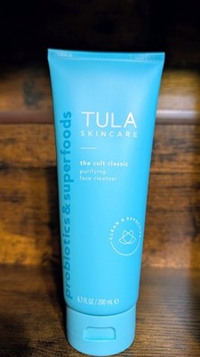 TULA the cult classic Purifying Face Cleanser 6.7oz + 1.67oz SET!
