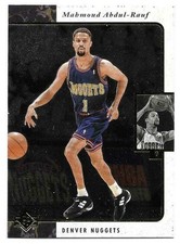 MAHMOUD ABDUL-RAUF 1995-96 UPPER DECK SP CARD NM-MT+ CONDITION