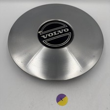 1985-1988 Volvo 740 760 Oem Factory Brushed Center Cap Hubcap 14 Alloy Wheel 1985-1988 Volvo 740 760 Oem Factory Brushed Center Cap Hubcap 14 Alloy Wheel