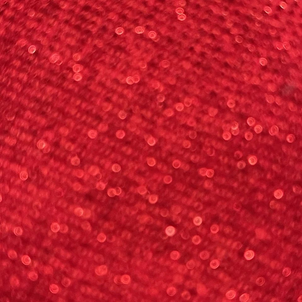 Suéter Joseph A Mujer L Cuello Alto Rojo Metálico Vacaciones Manga Larga Noche Foto 4 de 4