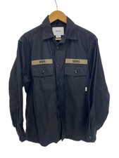 WTAPS 24AW CBW LS COTTON SATIN military jacket 1 cotton BLK 242WVDT SHM01