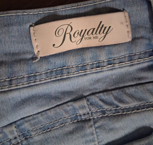 ROYALTY For Me 'Wanna Betta Butt' Booty Lifting Jeans Size 12 - Picture 3 of 5