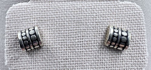 **BRIGHTON** Unique Retired Stud Earrings With Dot/Circle Pattern - Picture 5 of 6