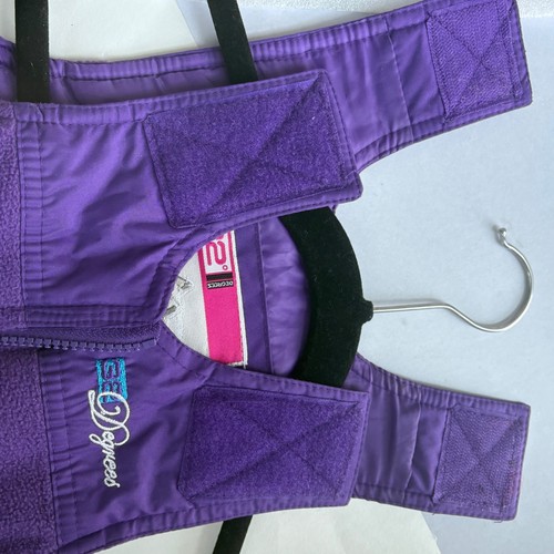 32 Degrees Weatherproof Kids Size 4T Snowsuit Purple Fleece Lined Insulated - Picture 6 of 7