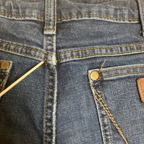 Wrangler Retro Slim Bootcut Jeans Mens 34x30 Stretch Cowboy Western Tag 34x32 - Picture 5 of 14