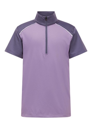 Camisa Kerrits Niños Carisma Coolcore Manga Corta - Cierre Sólido - Imagen 1 de 6