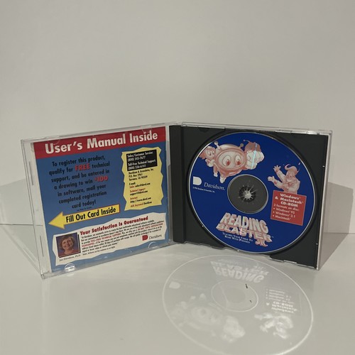 Reading Blaster Jr. PC Educational Game Ages 4-7 - Authentic Original 1996 - Picture 3 of 3