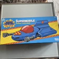 McFarland Toys DC Superpowers Supermobile Superman?s Action Vehicle. New in Box.