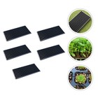 5pcs Greenhouse Grow Trays Plant Starter Trays 200-hole Greenhouse Nursery Pots
