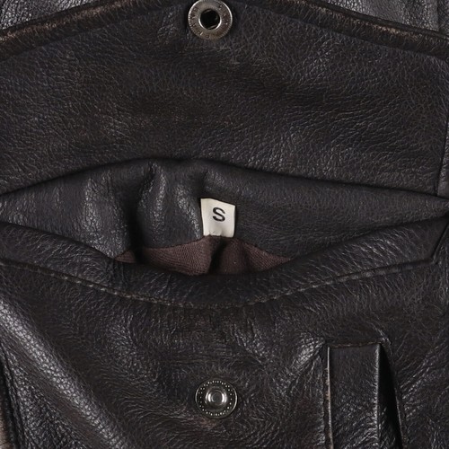 Used RT International G-1 Leather Flight Jacket Men's Size Small - Picture 8 of 24