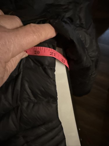 Lands' End schwarze gefütterte Jacke/Mantel Damengröße 10-12 - Bild 16 von 18