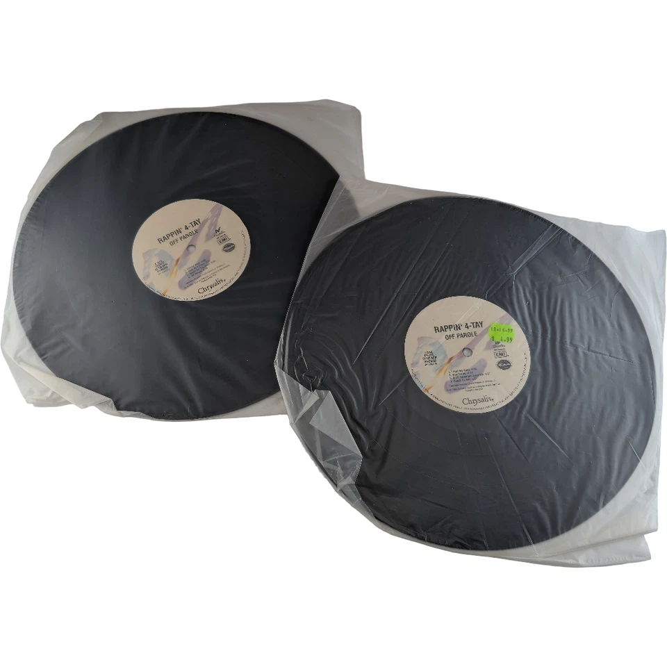 Rappin 4-Tay Off Parole 2LP Vinyl Original 1996 US Pressing EMI F1 35509 VG+ - Image 3 of 4