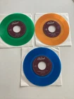14 Rare Vinyl Beatles Records Multi Colored 7 inch 45 RPM