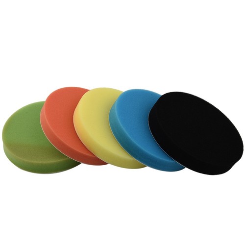5pcs 7 /180mm Car Round Flat Polishing Sanding Foam Buffing Sponge Pads Tool - Picture 6 of 20