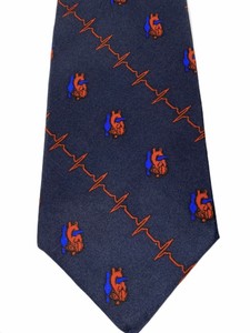 anatomical chart company mens silk heart tie cardiac anatomical chart company skokie illinois