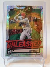 2021 DONRUSS MIKE TROUT UNLEASHED VECTOR #UNL2 LOS ANGELES ANGELS