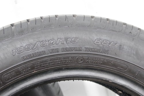 2x Cooper CS2 185/60R15 88H Sommerreifen 7mm DOT 1815 - Bild 4 von 7