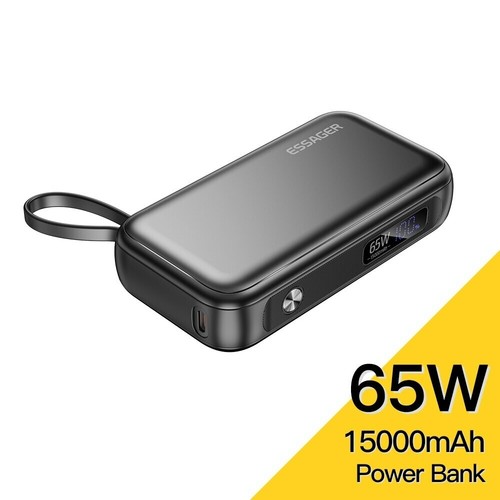 65W Power Bank Fast Charge 15000mAh Portable Charger For iPhone Samsung Laptop - Picture 3 of 16
