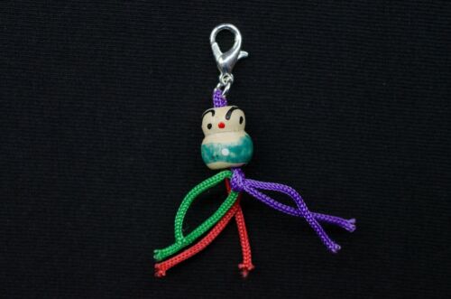 3er Set Glückspüppchen Charm Miniblings Anhänger Holzpüppchen Puppe Püppchen - Bild 3 von 3