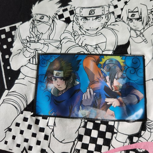Anime Naruto T-Shirt Holograph Image Changing Youth XL 14-16 Rare - Picture 23 of 24