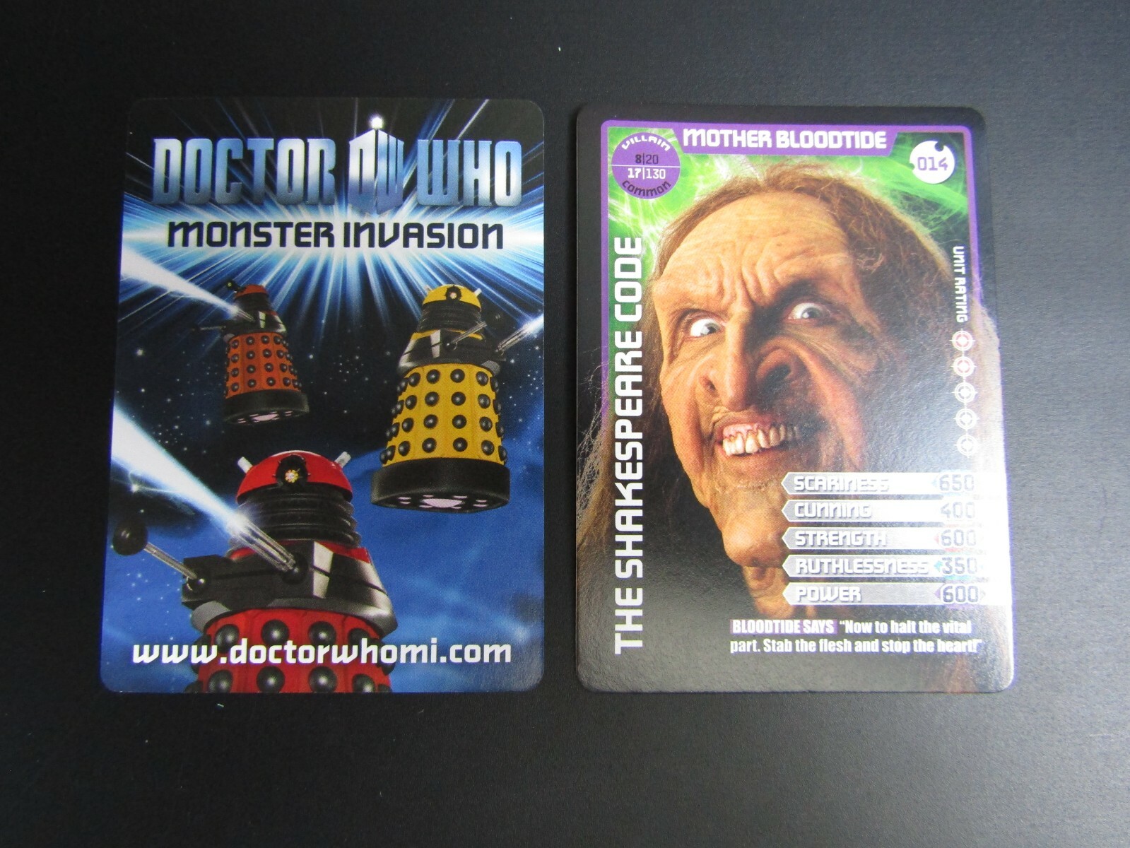DR WHO Monster Invasion Trading Cards BBC-Cartamundi Single Card Choice (e33) - Picture 9 of 95