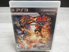 NEW SEALED Street Fighter X Tekken Sony Playstation 3 PS3 2012 CIB Video Game