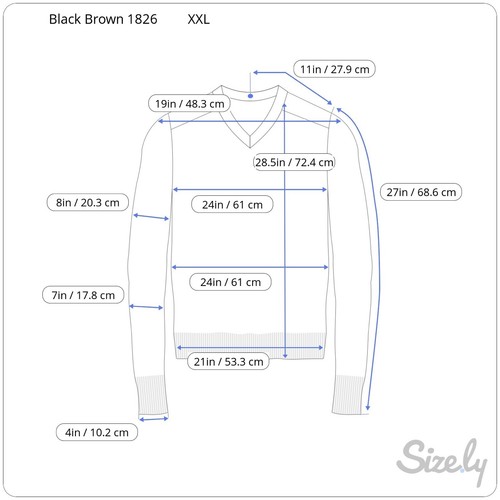 Black Brown 1826 Men’s 100% Cashmere Sweater V Neck Dark Burgundy XXL 2XL Flawed - Picture 2 of 7