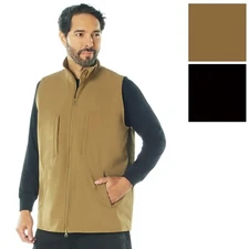 Rothco V2 Concealed Carry Soft Shell Waterproof Vest Weatherproof 3-Layer Fabric