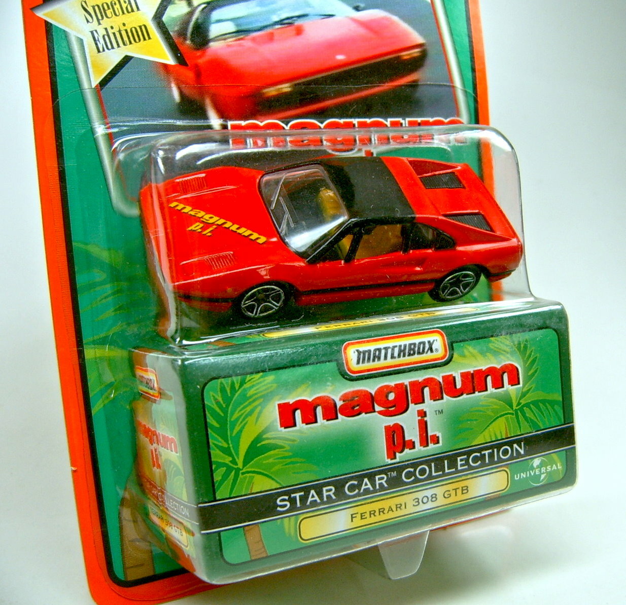 Matchbox Ferrari 308 GTB Red from Magnum Movie Model Matchbox Ferrari 308 GTB Red from Magnum Movie Model