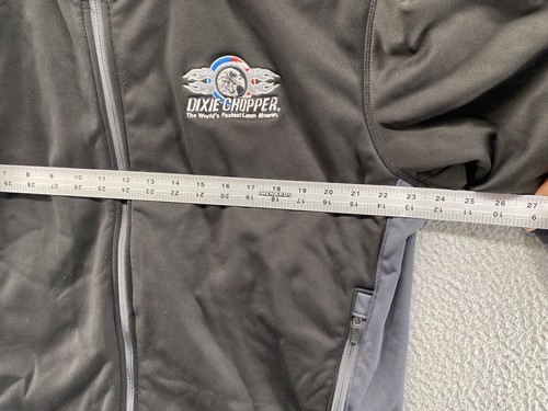 Dixie Chopper Port Authority Softshell Full Zip Fleece Jacket in Mens Size Large - Picture 4 of 11