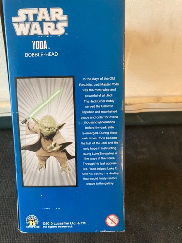 Funko POP! Star Wars Yoda Bobble-head circa 2010 Series 1 Vaulted Extremely Rare - Picture 2 of 4