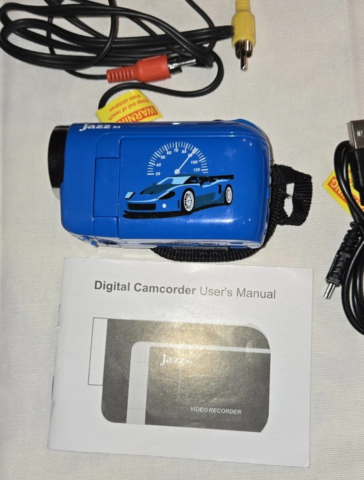 CÁMARA DIGITAL JAZZ CÁMARA DE VIDEO CON ZOOM DIGITAL 4X CON TARJETA DE MEMORIA DE 8 GB Foto 2 de 4