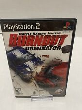 Burnout Dominator (Sony PlayStation 2, 2007) NO MANUAL - Tested - See Pics!